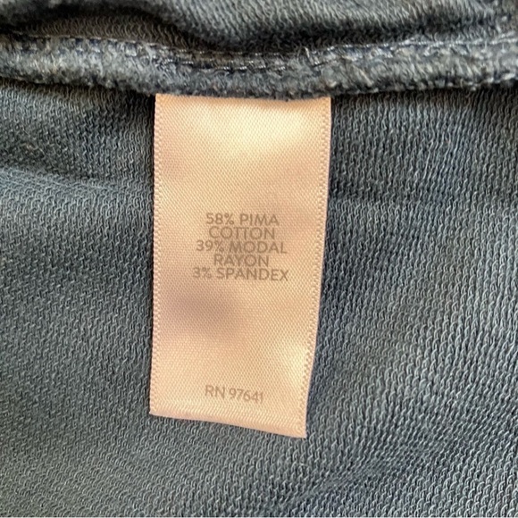 J. Jill‎ Pure Jill Womens Scoop Neck A-Line Dress Pima Cotton Ocean Blue Sz L - Picture 16 of 16